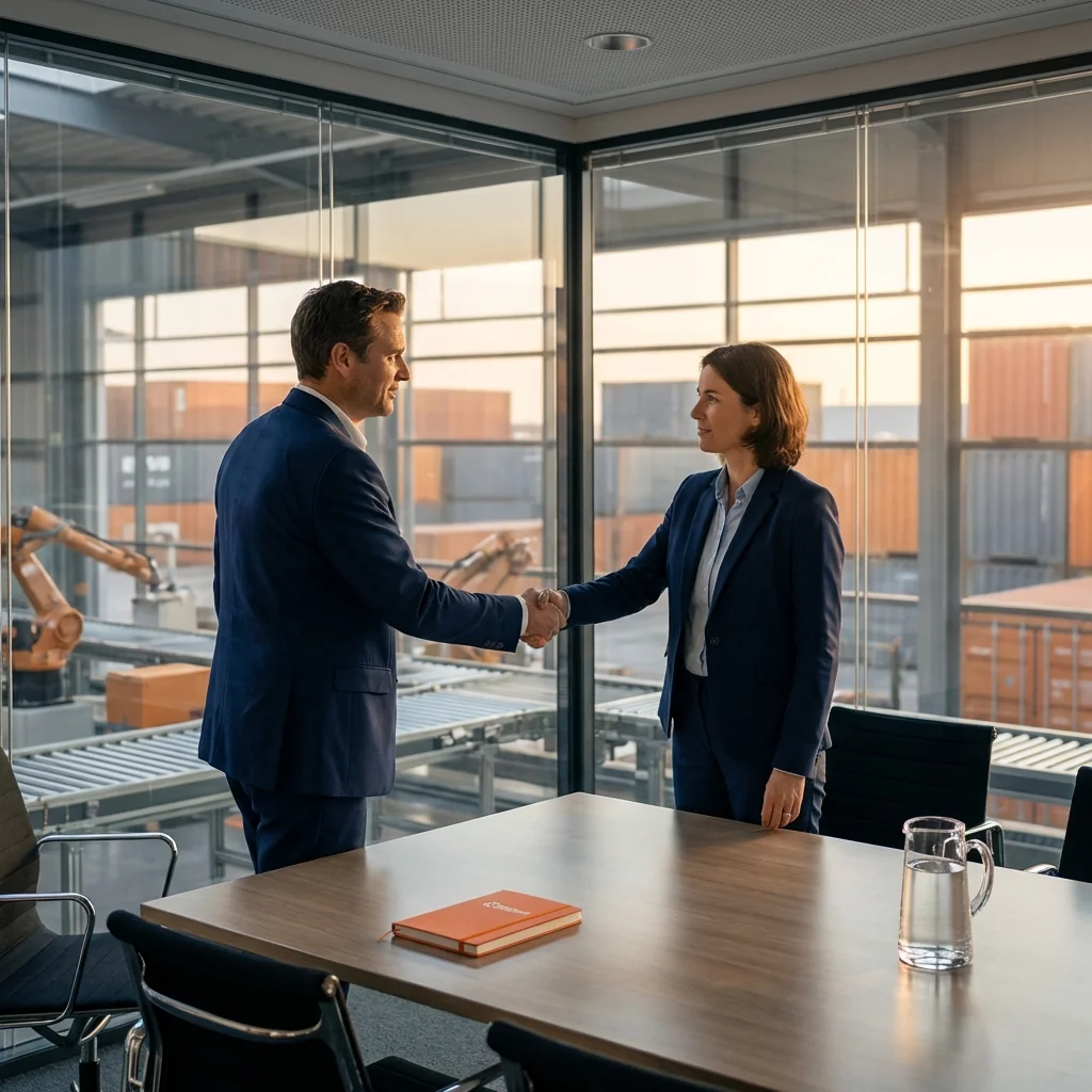 Reunión de negocios B2B